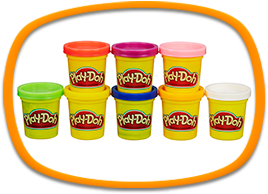 Lata individual play-doh
