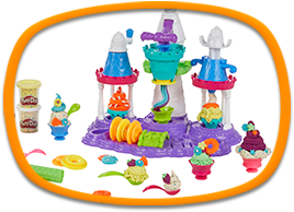 8 Latas arcoiris play-doh